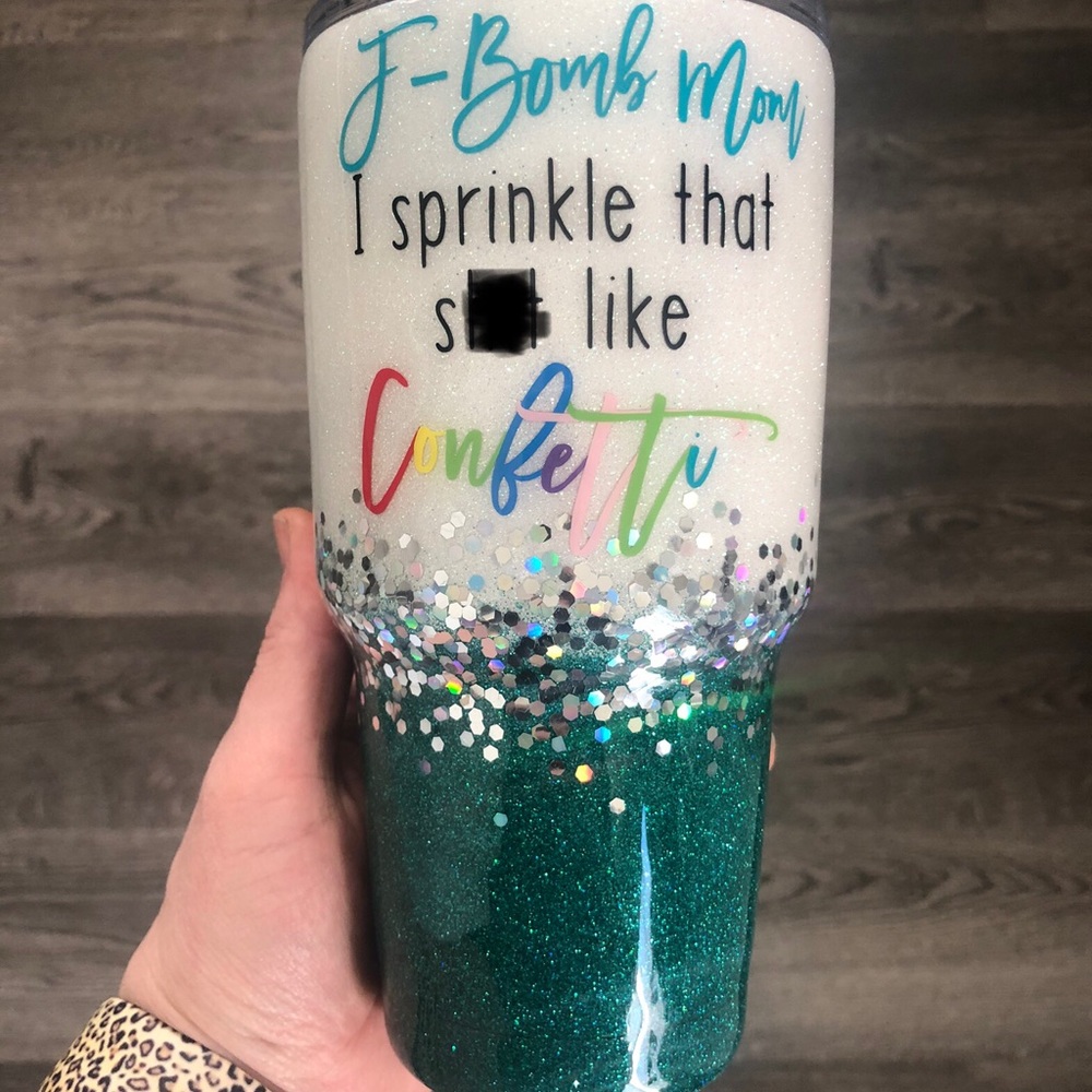 Glitter YETI 30oz Tumbler